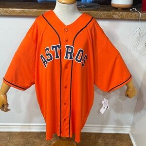 Genuine Merchandise Orange MLB Jersey Houston Astros